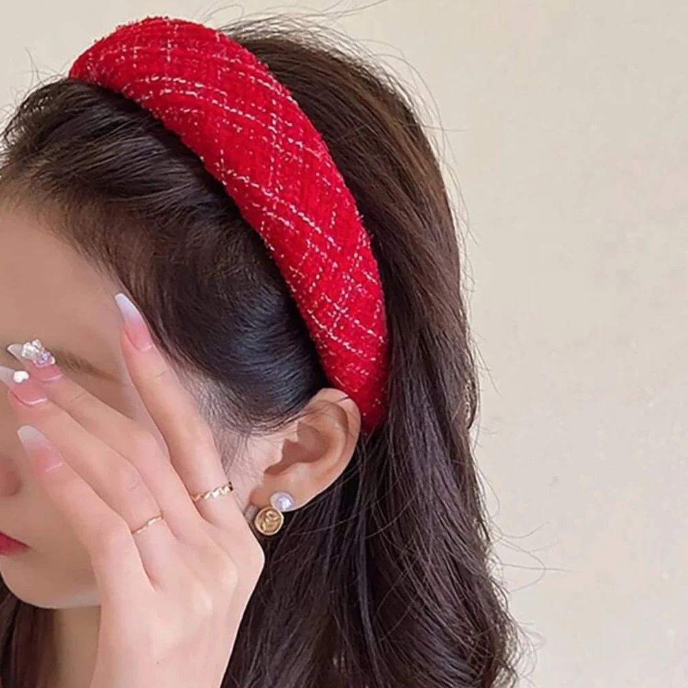 Red Large Headband